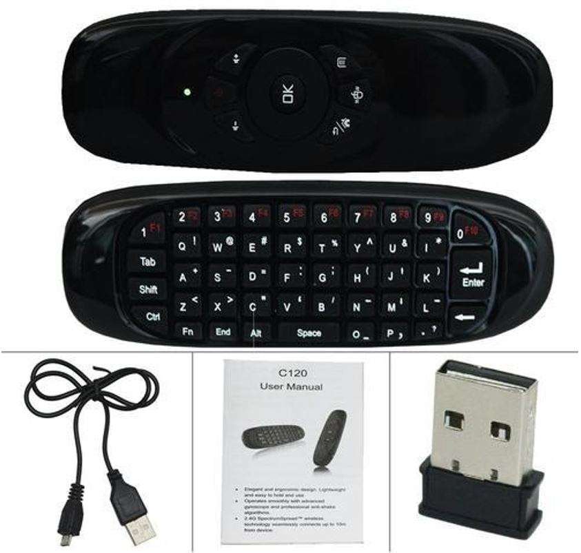 Wireless 2-in-1 Keyboard and Mouse