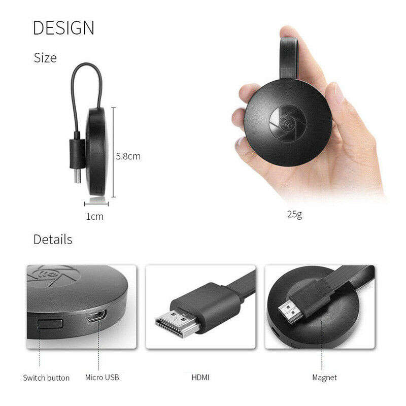 1080P HDMI Wi-Fi Miracast