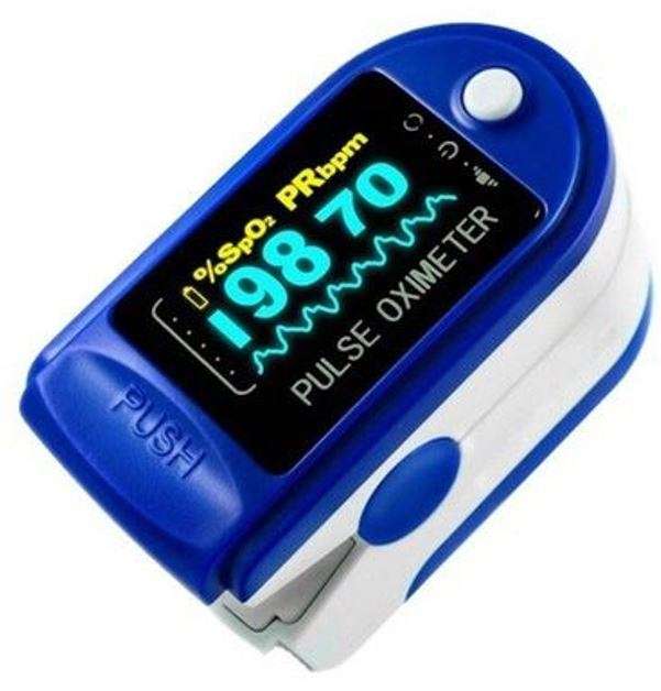 Colour LED Display Pulse Oximeter with Pulse, Heart Rate & Blood Oxygen function