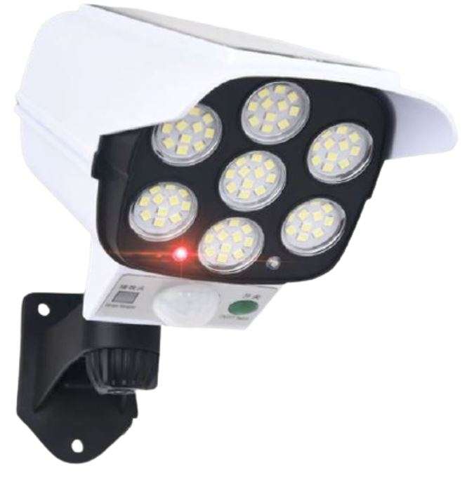 Solar Security Motion Sensor Flood Light with Remote Control