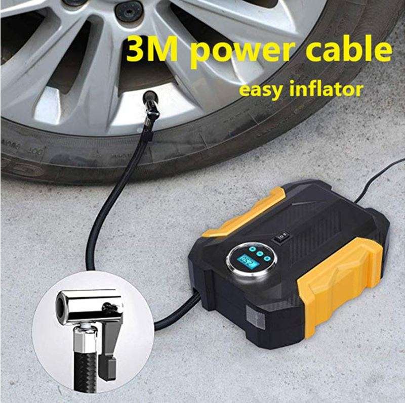 LCD Display Air Pump with 3 Nozzles