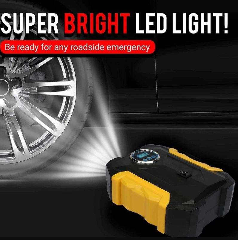 LCD Display Air Pump with 3 Nozzles