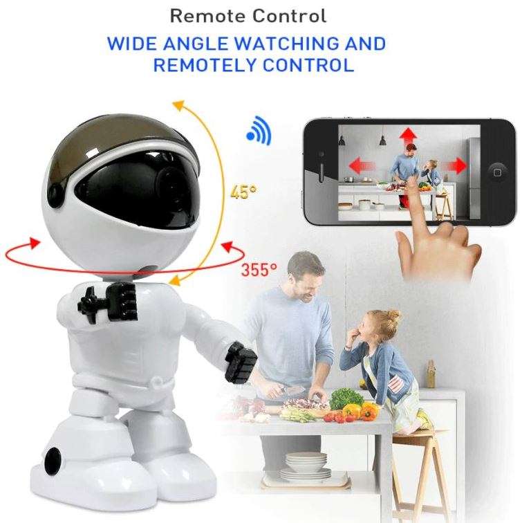 Wireless ROBOT WIFI IP Security Surveillance Camera