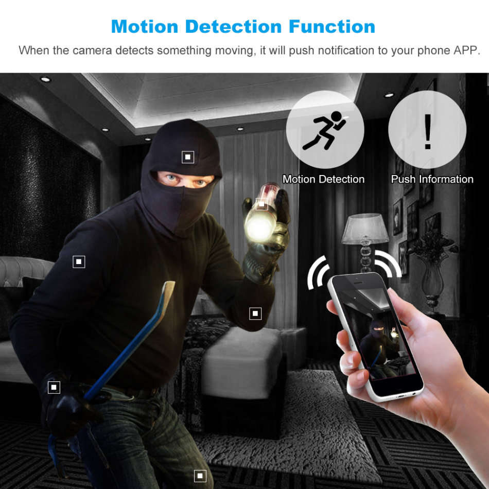 Wireless ROBOT WIFI IP Security Surveillance Camera