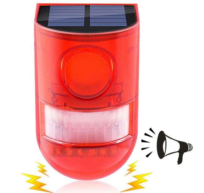 Waterproof Motion Sensor LED SOLAR LIGHT and ALARM