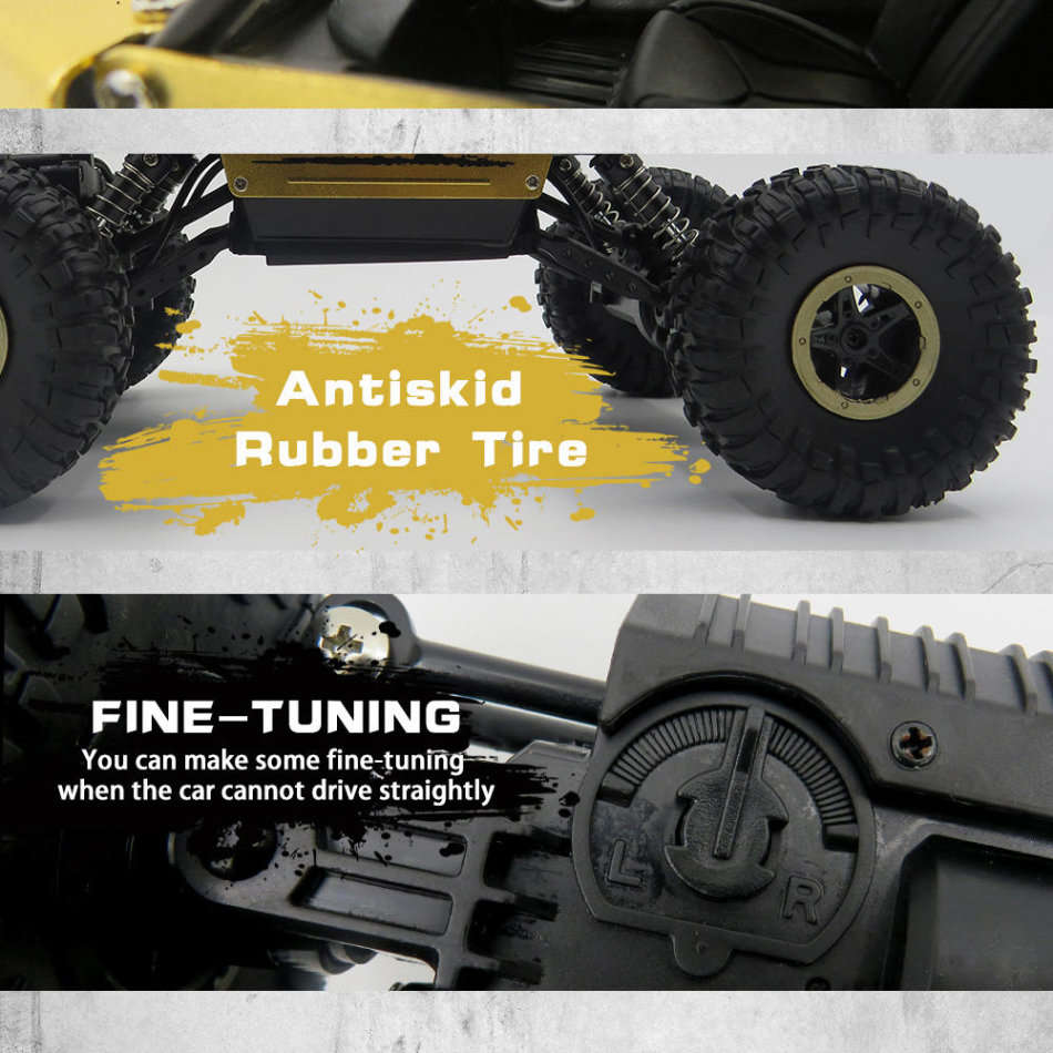 RC 4WD Rock Crawler Monster Truck