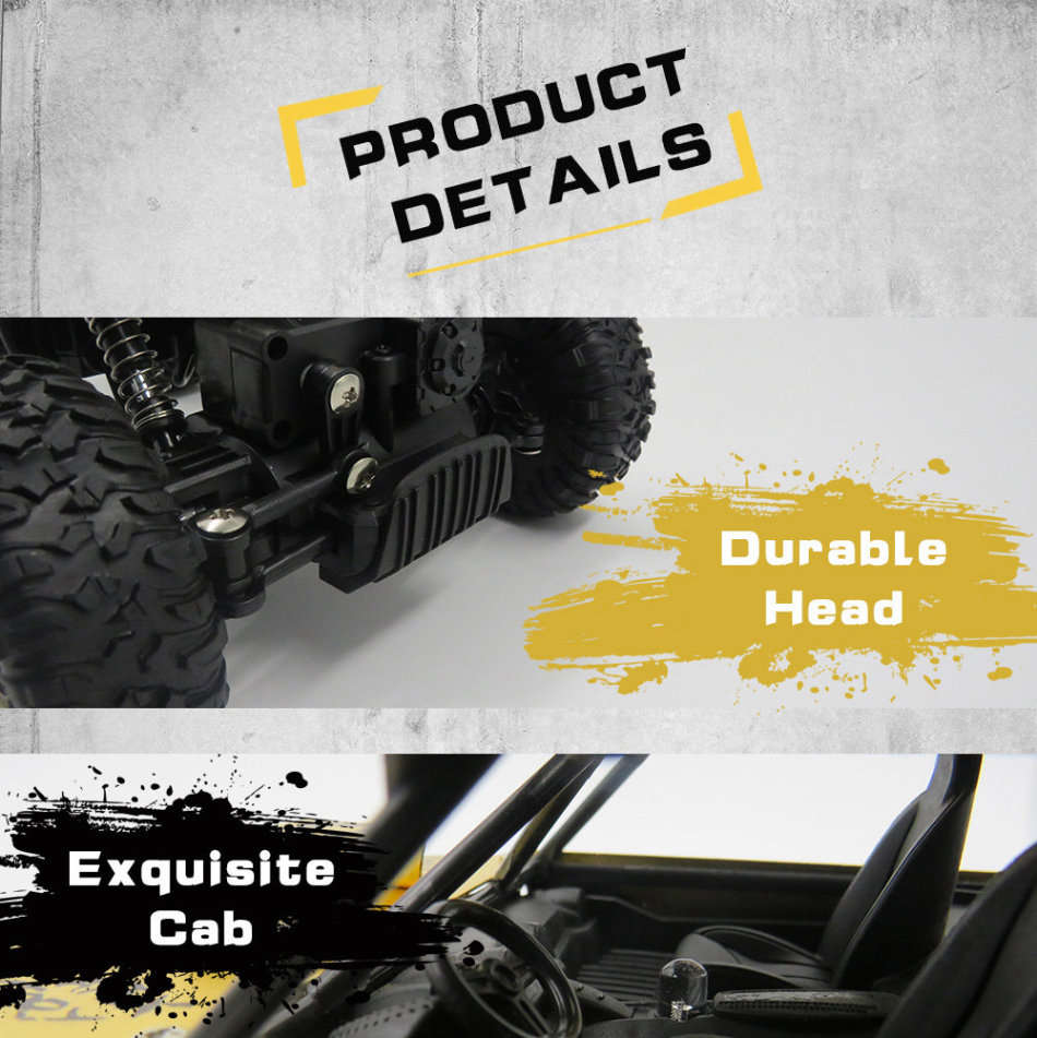 RC 4WD Rock Crawler Monster Truck