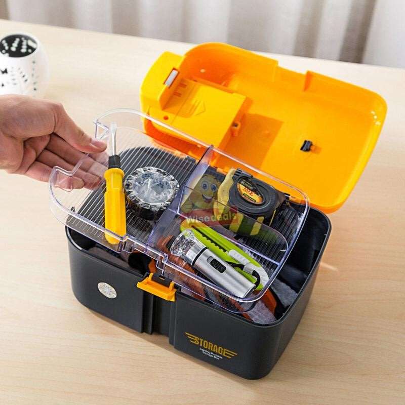 Flashlight Storage Box - perfect for tools, fishing gear, medicines etc.