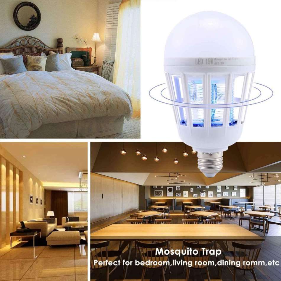 LED Mosquito Light Bulb - Available in Screw and Pin Type
