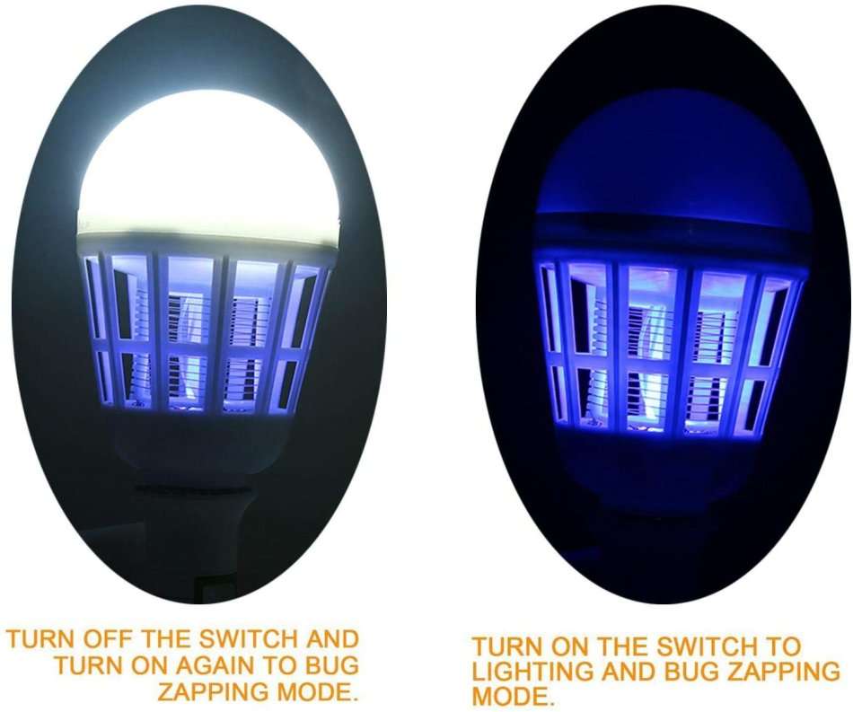 LED Mosquito Light Bulb - Available in Screw and Pin Type