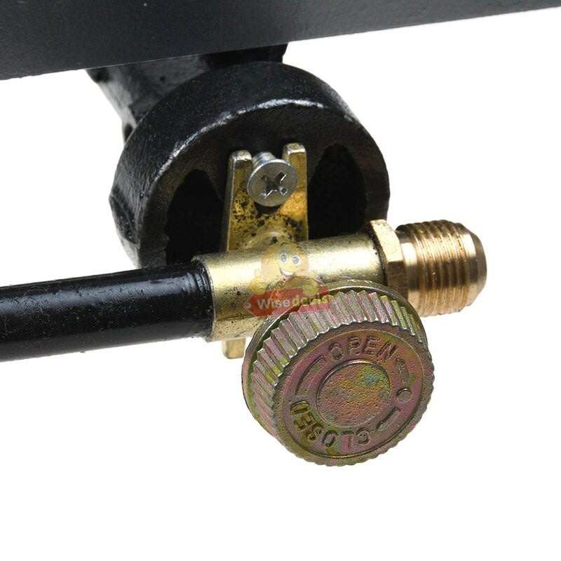 Double Burner Cast Iron Gas Cooker