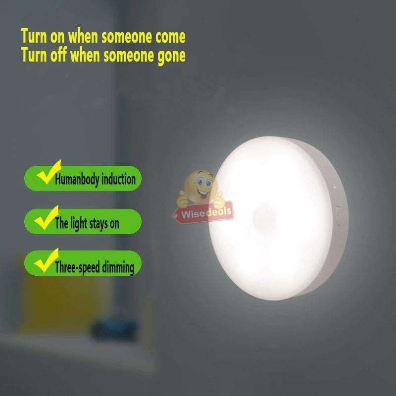 Motion Sensor Night Light with USB Cable