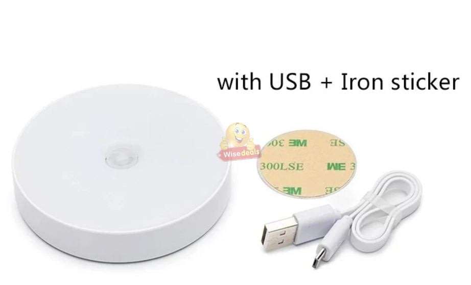 Motion Sensor Night Light with USB Cable