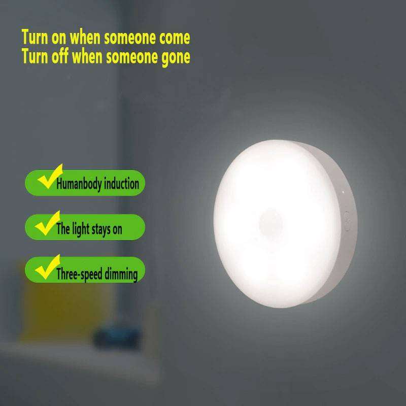 Motion Sensor Night Light with USB Cable