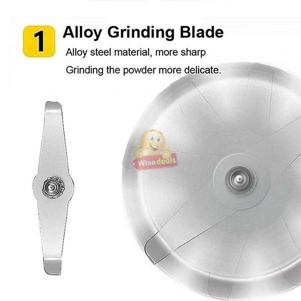 150W Electric Stainless-Steel Coffee and Spice Grinder