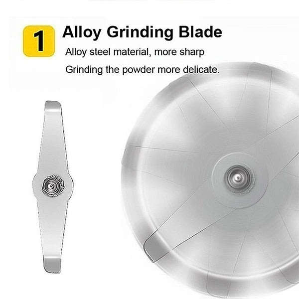 150W Electric Stainless-Steel Coffee and Spice Grinder