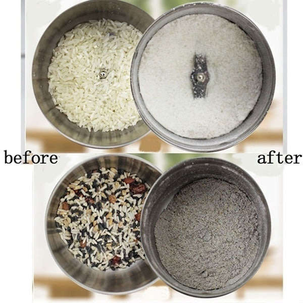 150W Electric Stainless-Steel Coffee and Spice Grinder