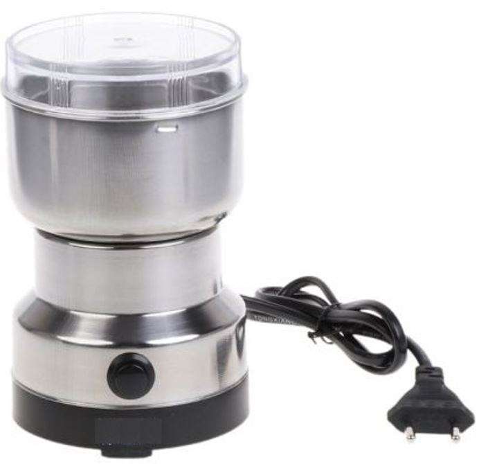 150W Electric Stainless-Steel Coffee and Spice Grinder