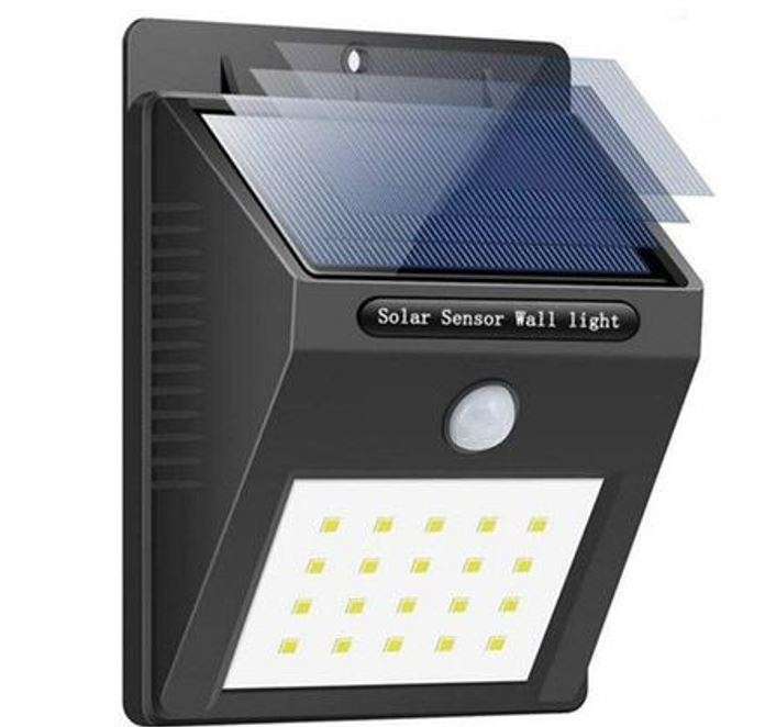 Motion Sensor LED Solar Wall Light