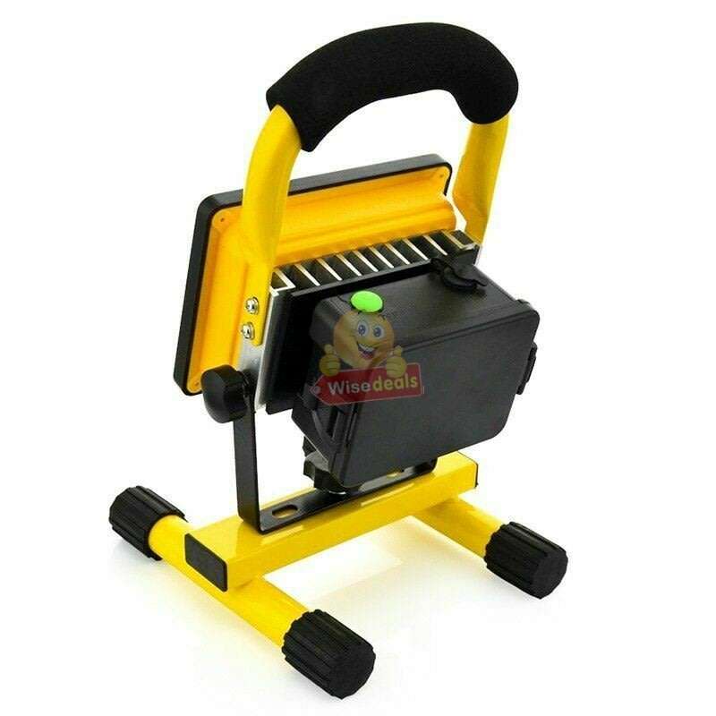 Super Bright 30W Floodlight with Stand  2400 Lumens, Rechargeable batteries etc