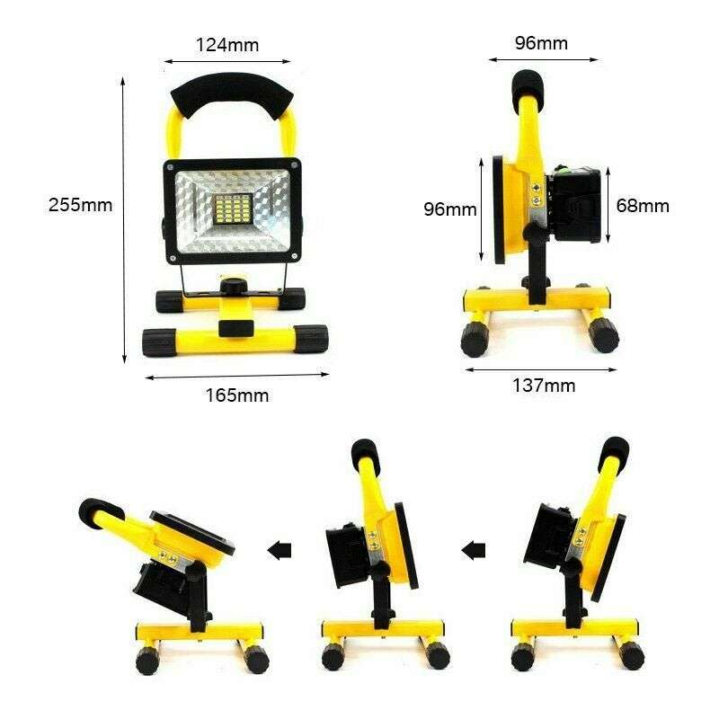 30W Floodlight with Stand