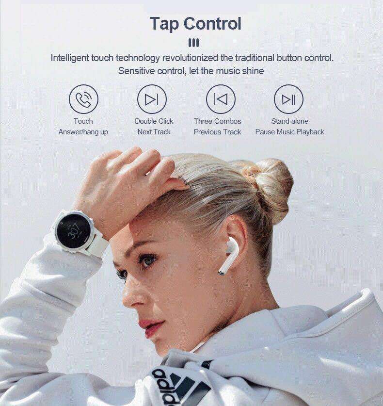 i12 Wireless Stereo Bluetooth Headphones