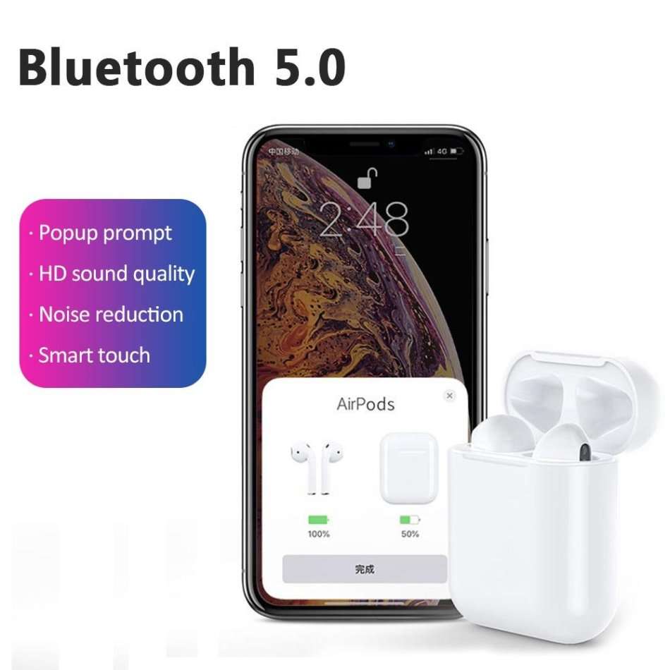 i12 Wireless Stereo Bluetooth Headphones