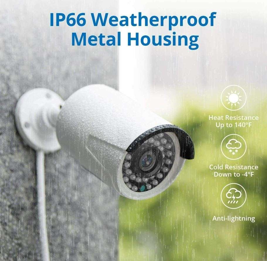 AHD 8 Channel CCTV Surveillance Camera Kit