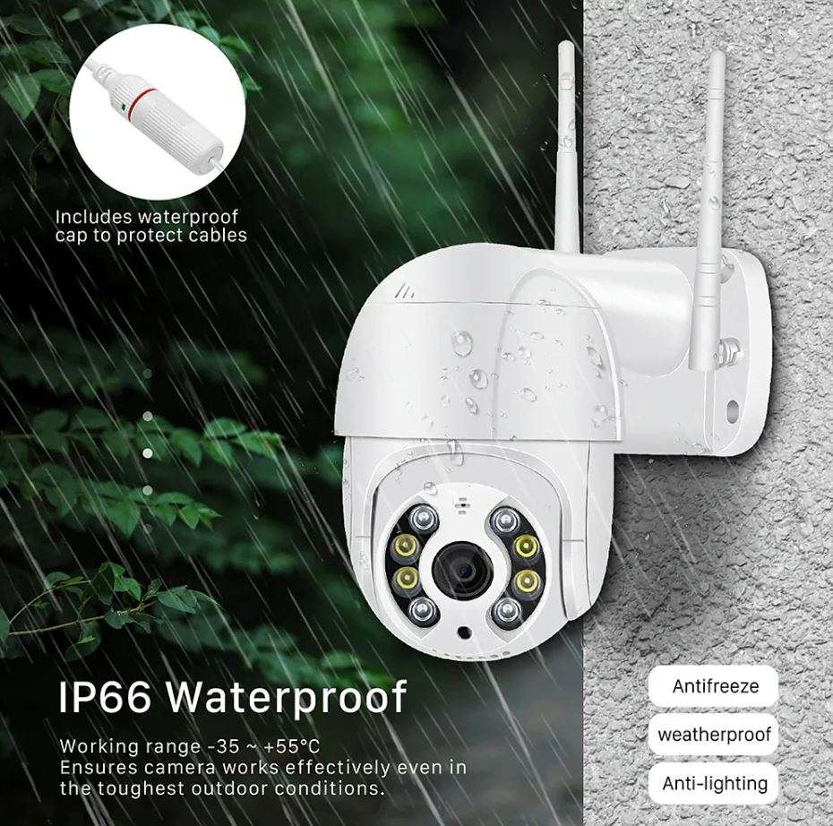 Waterproof Outdoor WIFI IP Camera