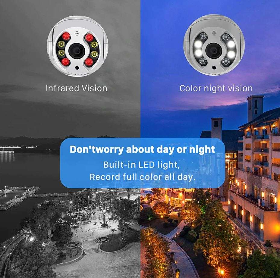 Waterproof Outdoor WIFI IP Camera