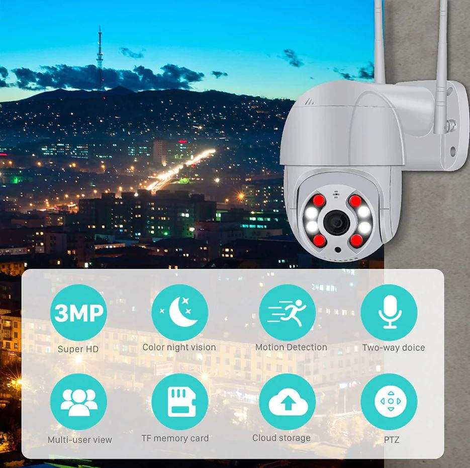 Waterproof Outdoor WIFI IP Camera