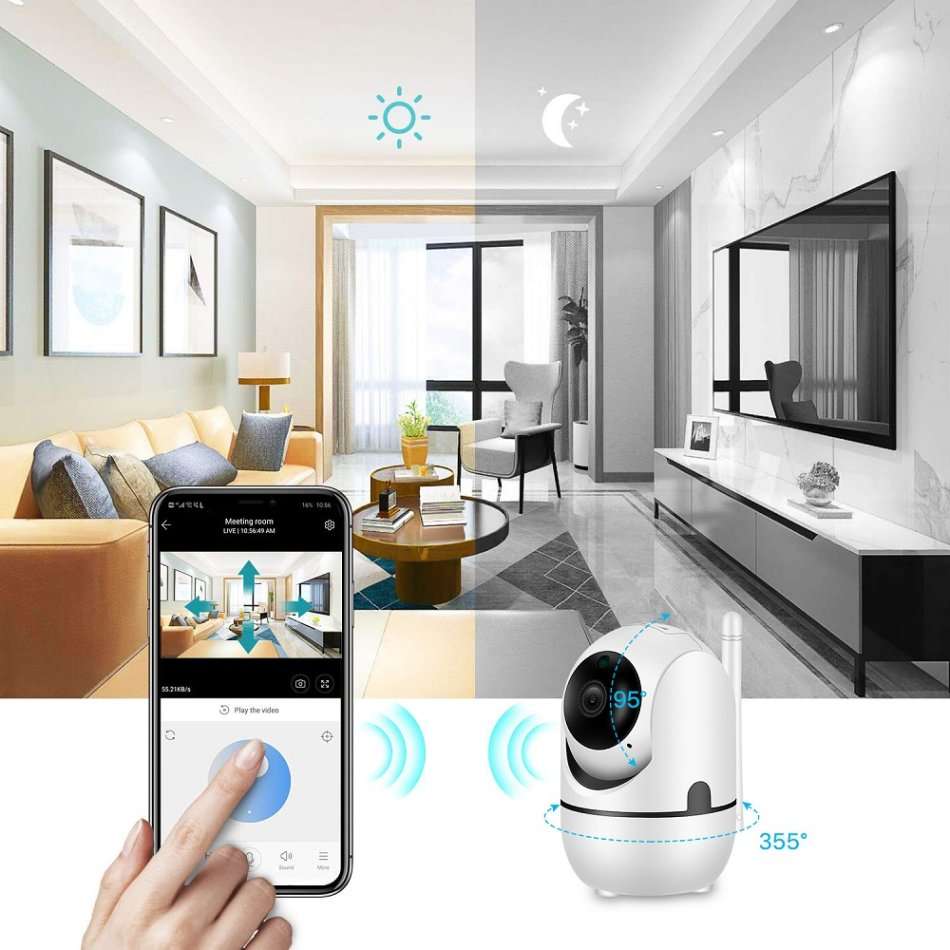 1080P WI-FI Night Vision IP Camera