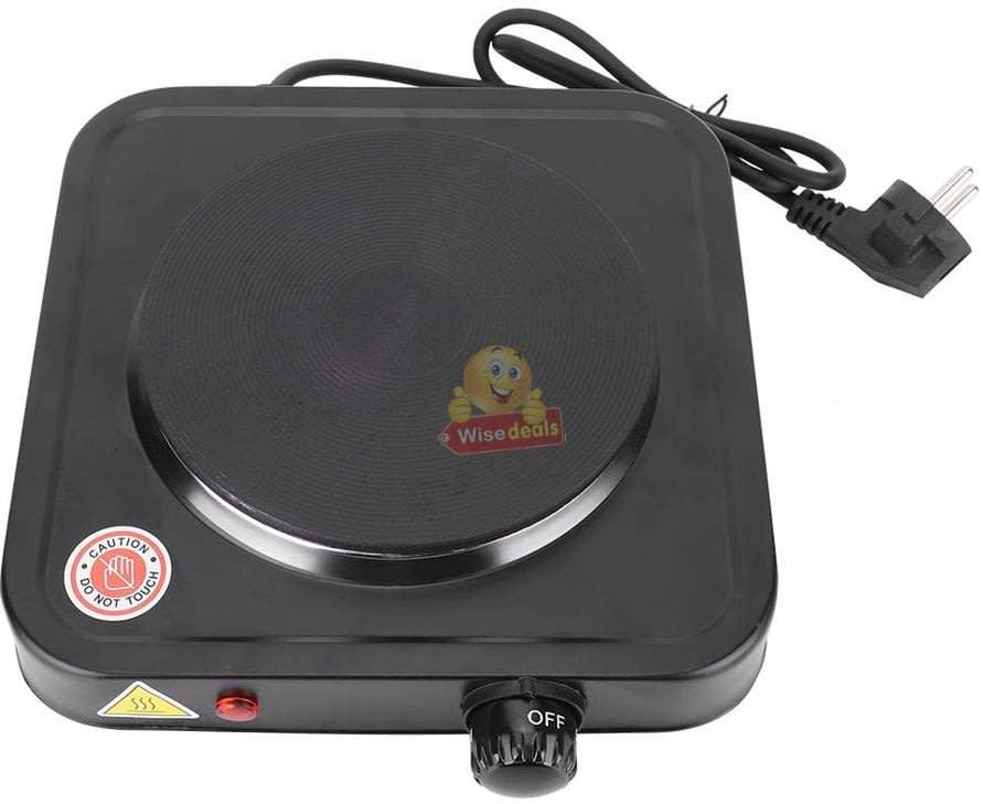 1000W Electric Hot Plate, Energy Saving, Compact and Easy to Store