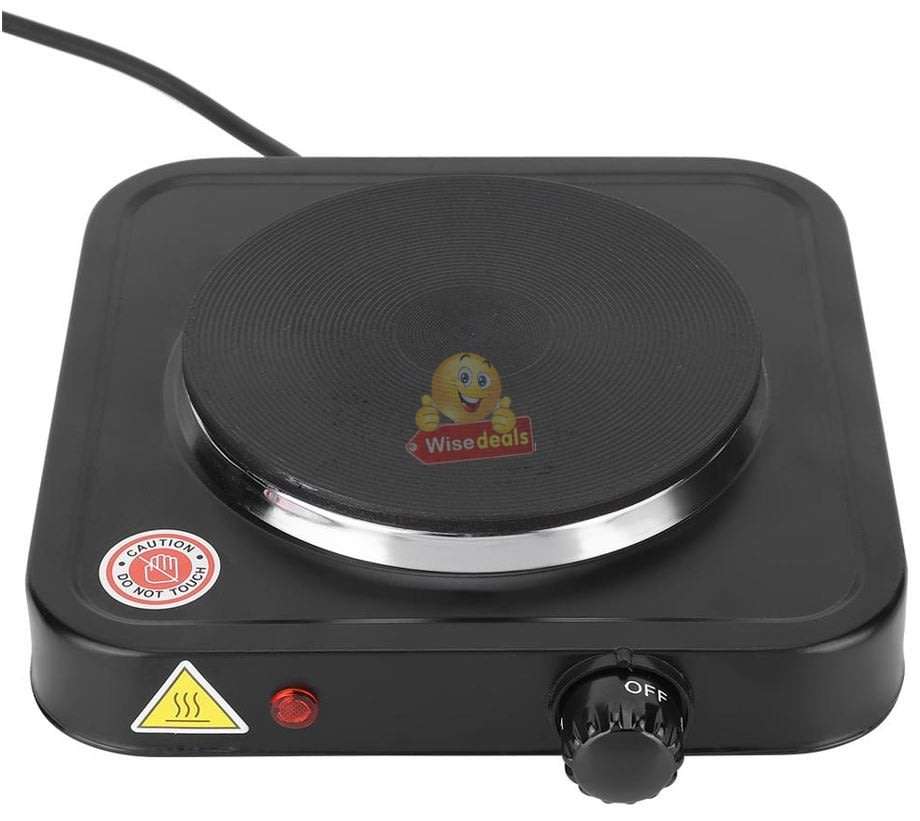 1000W Electric Hot Plate, Energy Saving, Compact and Easy to Store