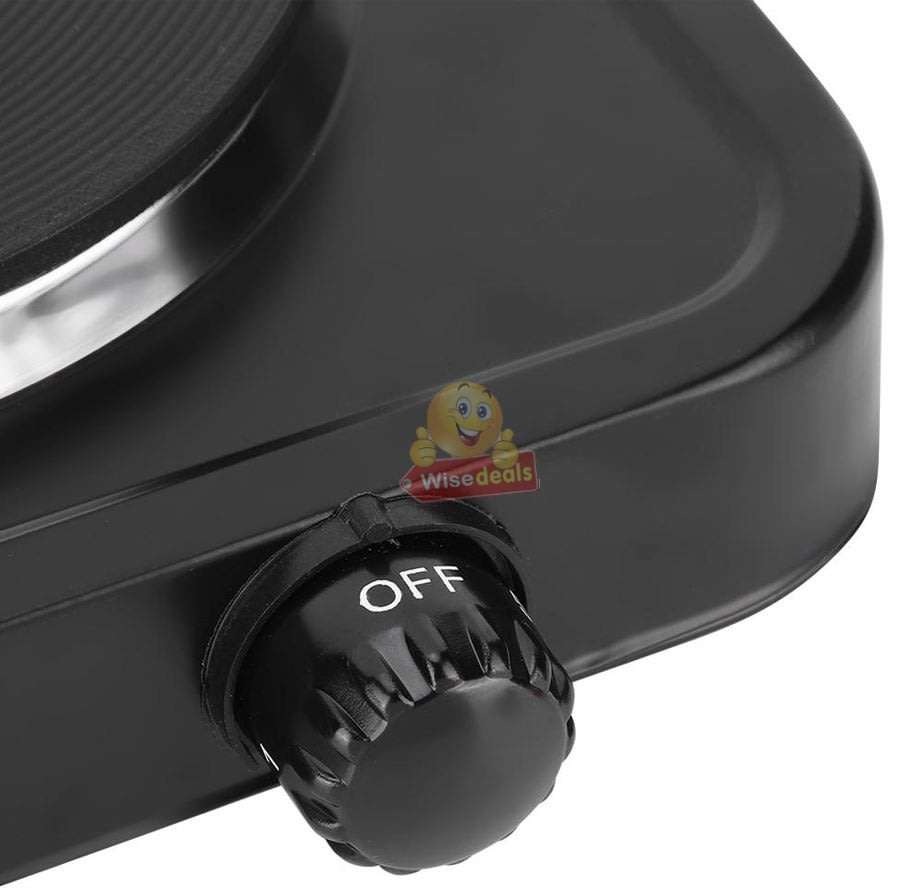 1000W Electric Hot Plate, Energy Saving, Compact and Easy to Store