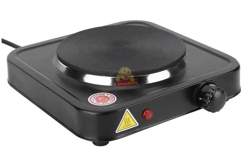 1000W Electric Hot Plate, Energy Saving, Compact and Easy to Store