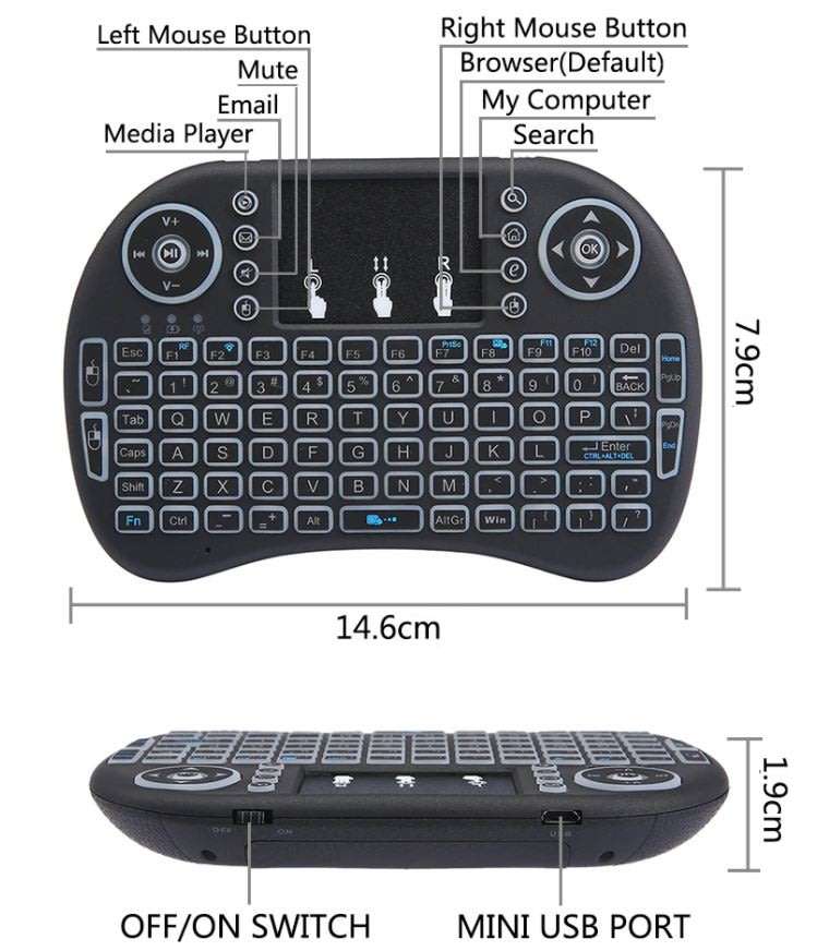 2.4GHz Wireless Keyboard