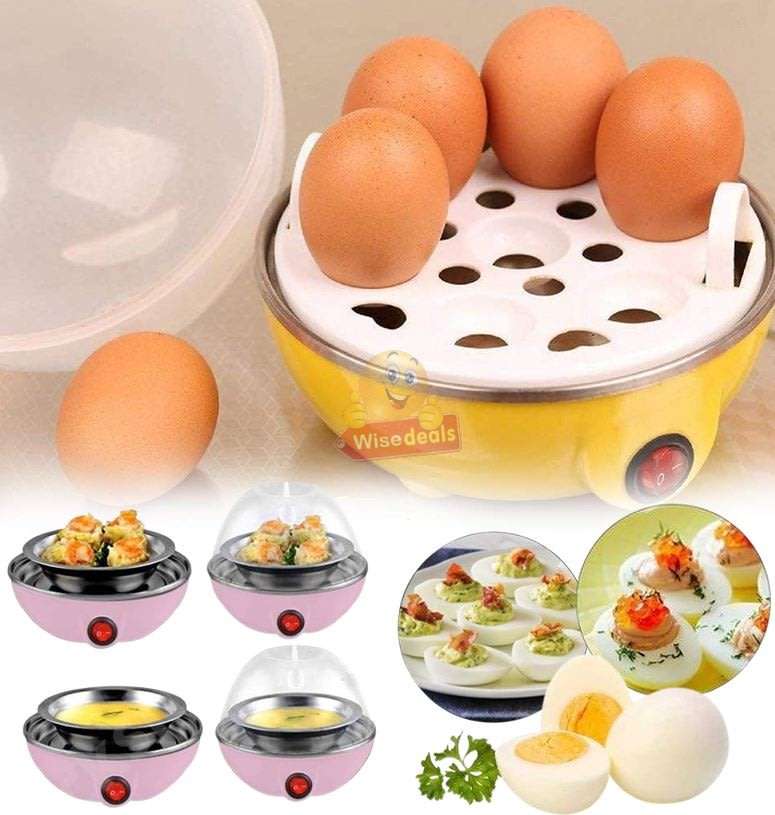 Electric Steamer - Boil eggs, Cook or Warm Food in Minutes, Easy and Safe