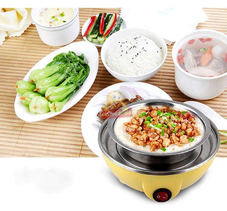 Electric Steamer - Boil eggs, Cook or Warm Food in Minutes, Easy and Safe