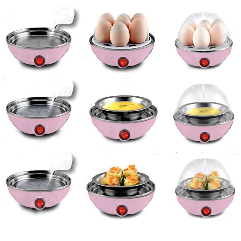 Electric Steamer - Boil eggs, Cook or Warm Food in Minutes, Easy and Safe