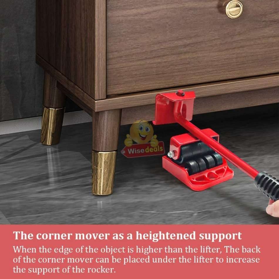 Move Heavy Furniture or Equipment Easy and Effortless with this Moving Tool Set