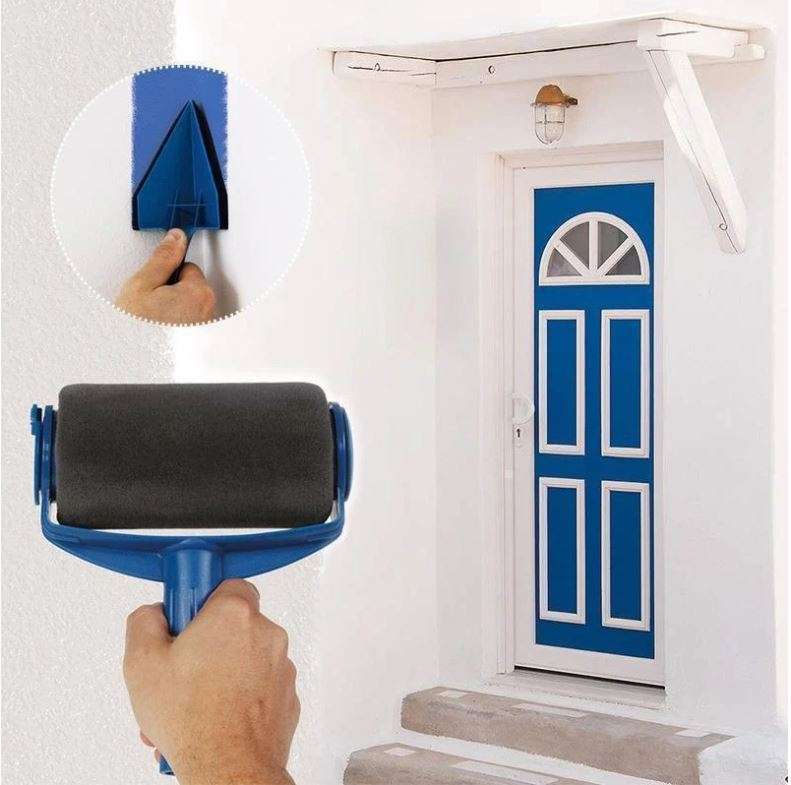 6 Piece Refill Paint Roller Set - No Drips, No Spills, No Mess