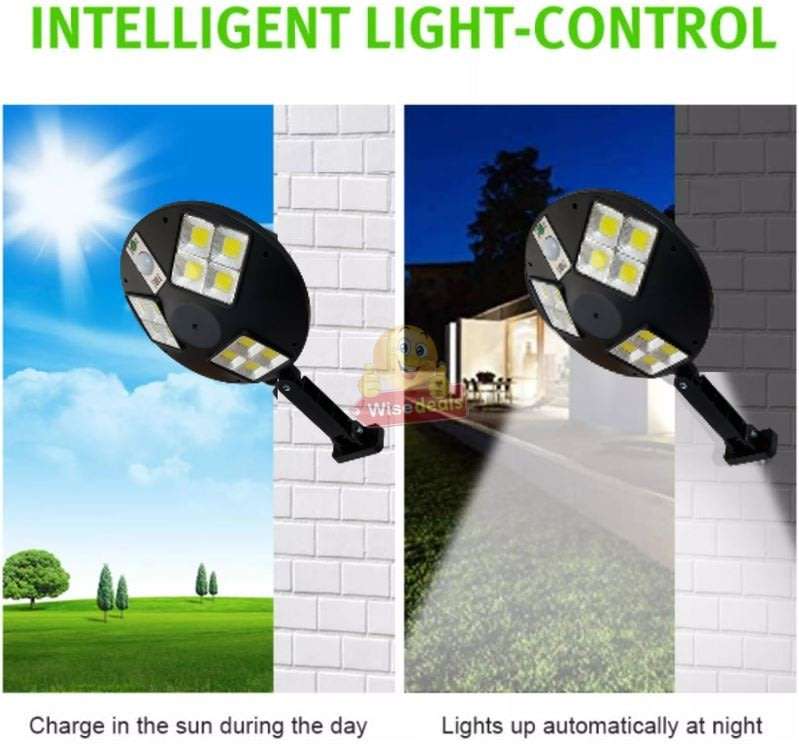 Remote Controlled SOLAR Sensor Flood Light with 3 Setting Modes