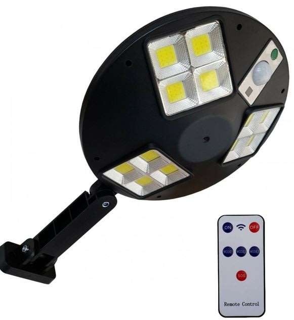 Remote Controlled SOLAR Sensor Flood Light with 3 Setting Modes