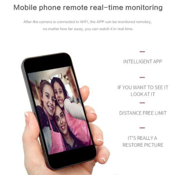 Mini Wireless WIFI IP Camera - Motion detection, Night Vision, Magnetic base etc