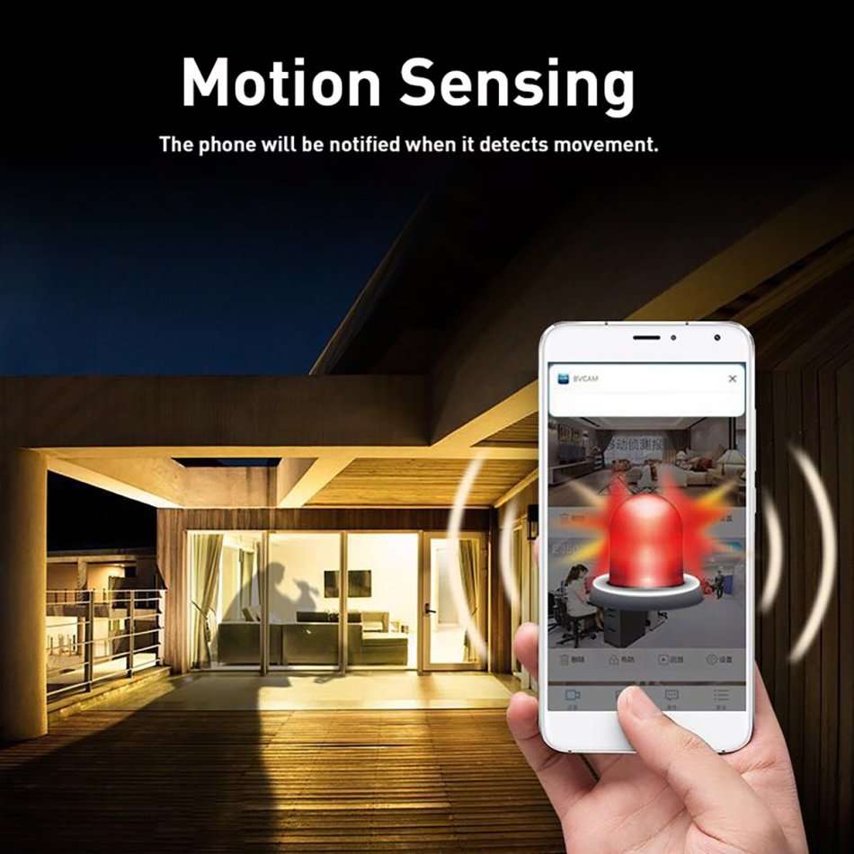 Mini Wireless WIFI IP Camera - Motion detection, Night Vision, Magnetic base etc