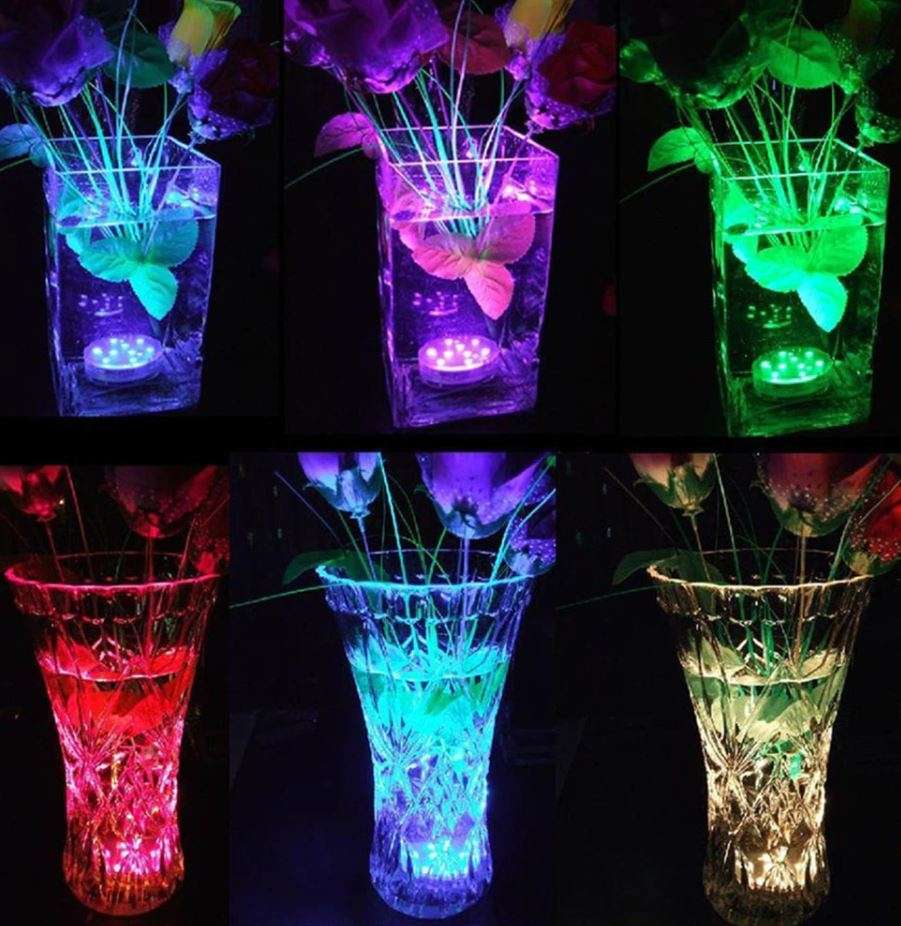 RGB Waterproof Submersible 16 Colour LED Light with Remote Control