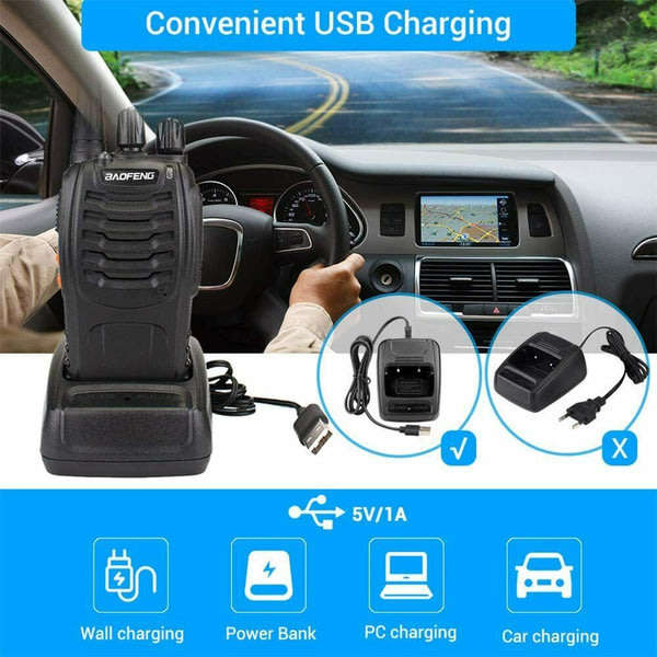 2 X Handheld Hand Radio Set