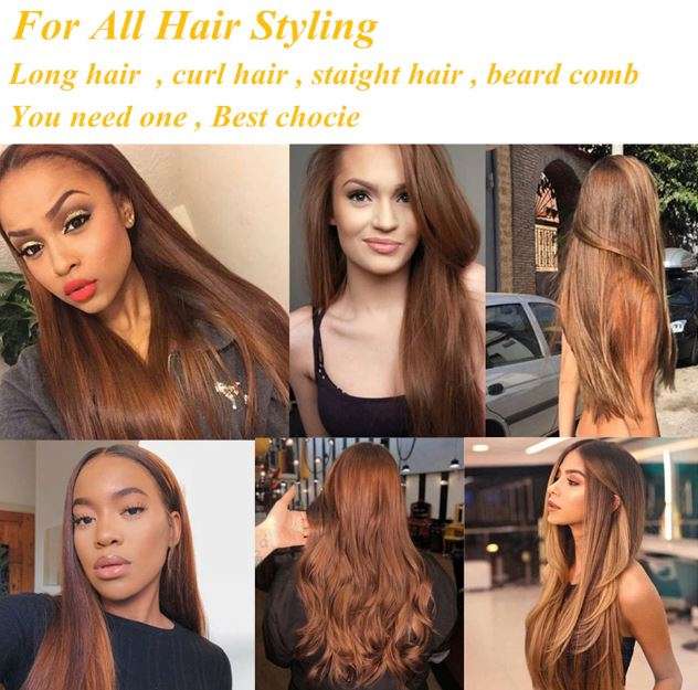 Electric Hot Hair Comb Straightener