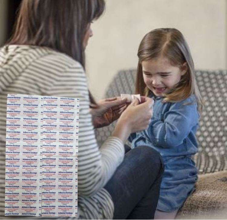 Hard Shell First Aid Kit with Easy Zipper Access